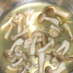 和風きのこ汁　スープジャー利用de熱々ランチ